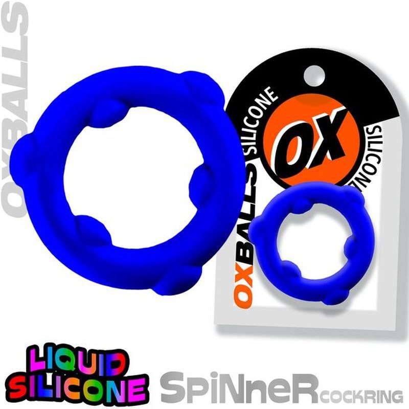 OxBalls Spinner Stretchy Silicone Cock Ring Stretchy Cock Rings