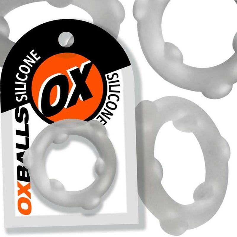 OxBalls Spinner Stretchy Silicone Cock Ring Stretchy Cock Rings