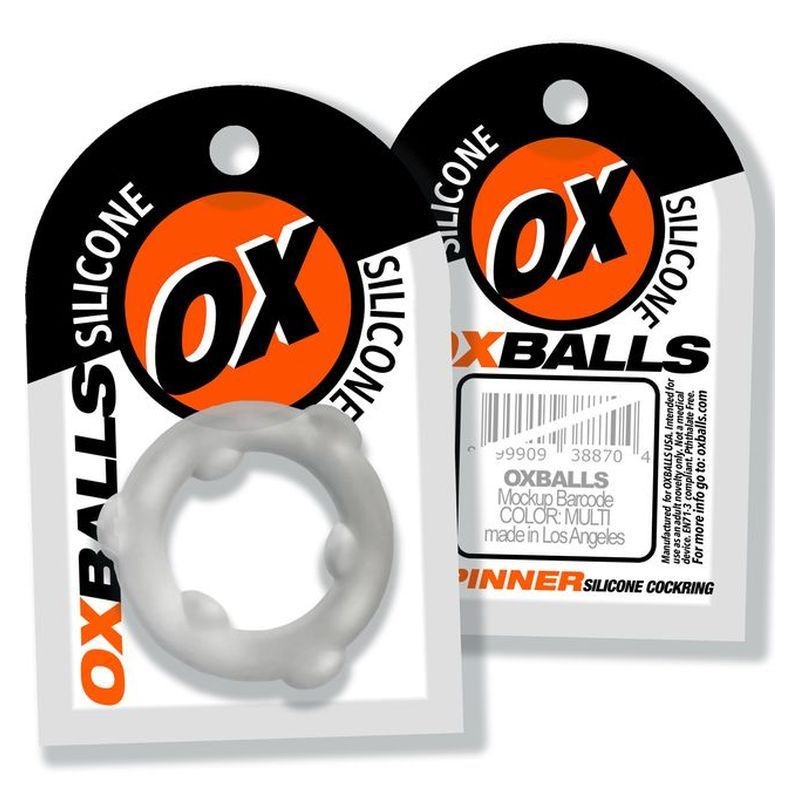 OxBalls Spinner Stretchy Silicone Cock Ring Stretchy Cock Rings