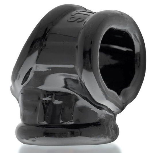 OxBalls FIT Mens Stretchy Slimmer CockSling Black Ball and Cock Toys