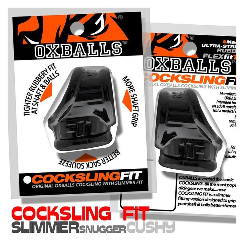 OxBalls FIT Mens Stretchy Slimmer CockSling Ball and Cock Toys