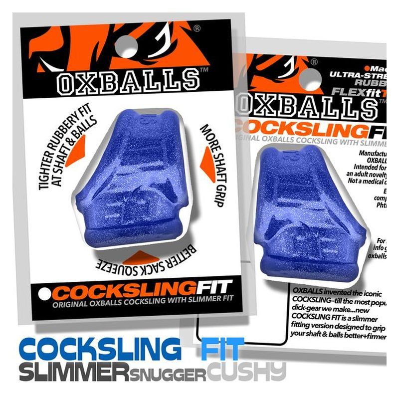 OxBalls FIT Mens Stretchy Slimmer CockSling Ball and Cock Toys