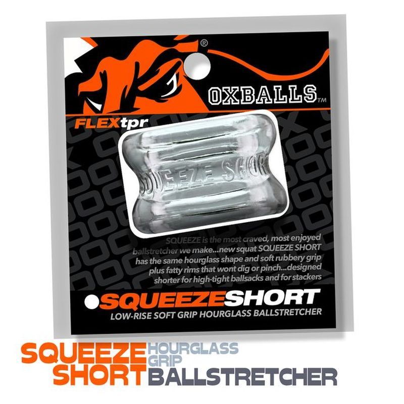 OxBalls Squeeze Short Mens Ballstretcher Ball and Cock Toys