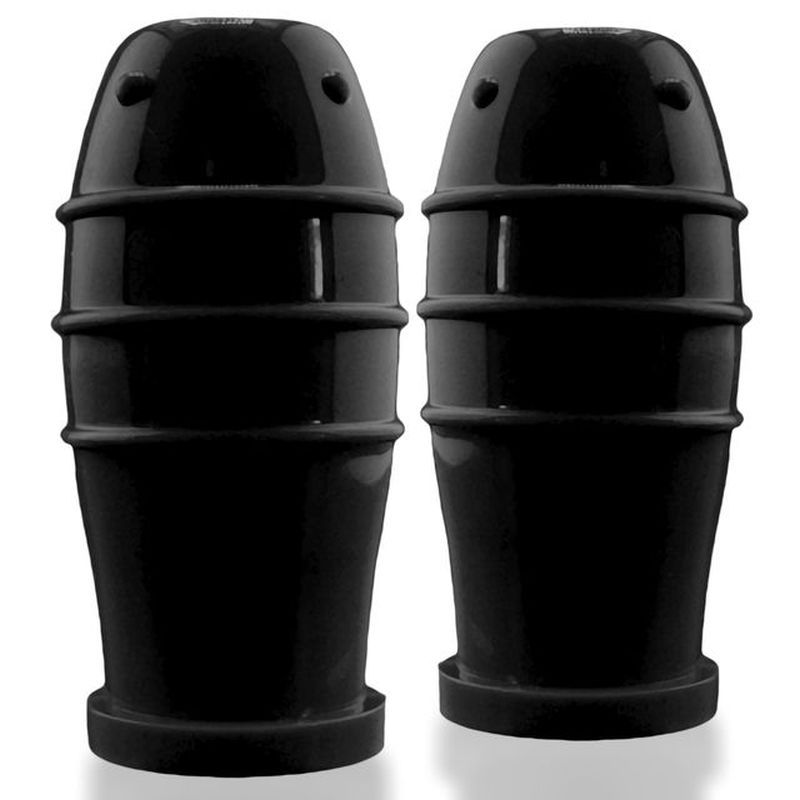 OxBalls Lankyz Silicone Womens Nipsuckers Black Nipple and Clit Clamps