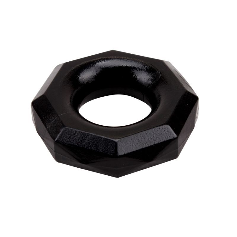 Chisa Cadiluck 2 Piece Nut Shaped Cock Ring Set Black Cock Ring Sets