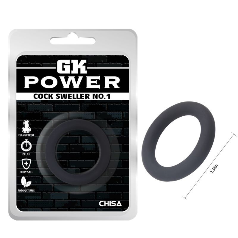 Chisa Cock Sweller Silicone Ball And Cock Ring Ring 1 Stretchy Cock Rings