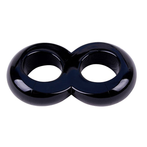 Chisa Duo Cock 8 Ball Erection Enhancer Penis Ring - Stretchy Cock Rings