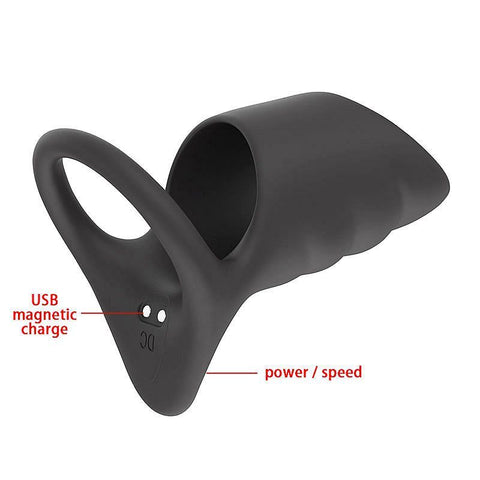 Doc Johnson Surge Vibrating Penis Sleeve Cock Ring - Vibrating Cock Rings