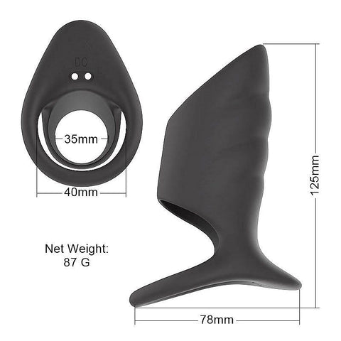 Doc Johnson Surge Vibrating Penis Sleeve Cock Ring - Vibrating Cock Rings