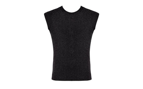 Noir Handmade Onyx Skin Sleeveless Cut Tank Black - Mens Briefs And Boxers