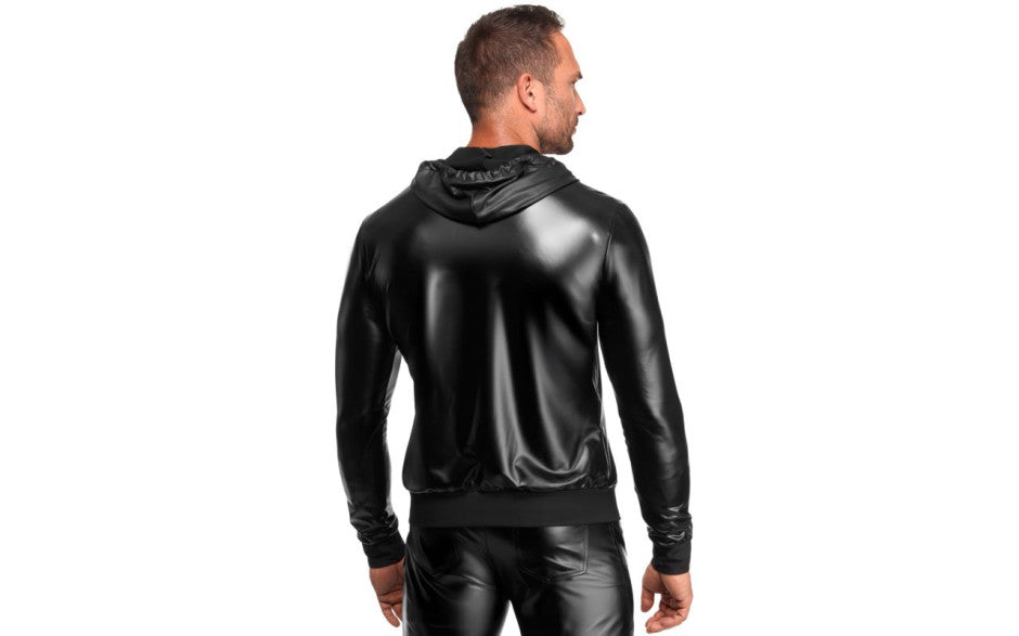 Noir Handmade Vexen Hooded Mens Jacket Black Mens Briefs And Boxers