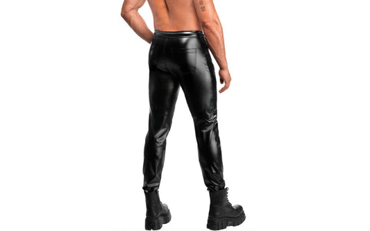 Noir Handmade Rogue Powerwetlook Mens Pants Black Mens Briefs And Boxers