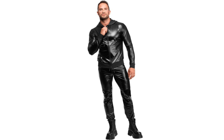 Noir Handmade Rogue Powerwetlook Mens Pants Black Mens Briefs And Boxers