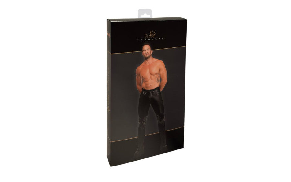 Noir Handmade Rogue Powerwetlook Mens Pants Black Mens Briefs And Boxers