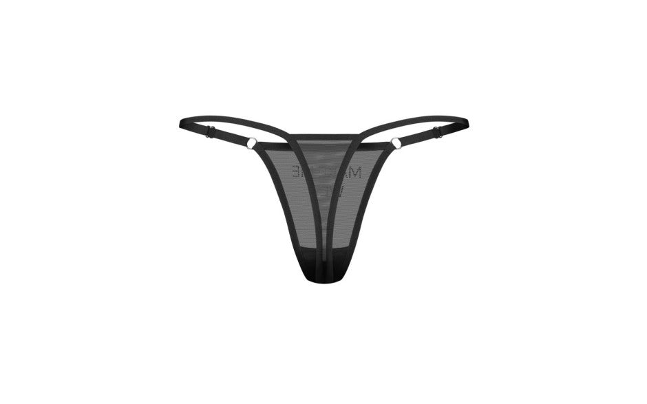 Obsessive Make Me Wet Printed Sexy Womens Thong - G-Strings, Panties and Shorts