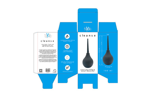 SXE Silicone Anti Backflow Anal Cleansing Douche - Enemas and Douches