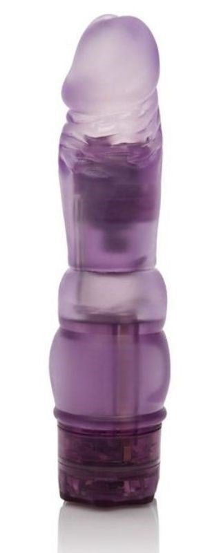 CalExotics Impulse 10 Function Softee Satin Vibrating Dong G-Spot Vibrators