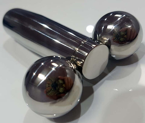 Hell's Couture Sculpted Steel Pleasure Massager - Dental and Clinical