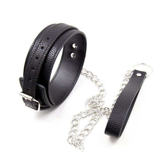 3D Kink Faux Leather Pet Collar - Collars and Leads