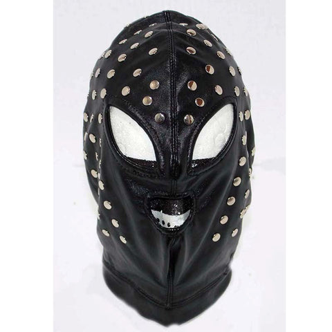 Achilles Stretch Faux Leather Extreme Hood - Bondage Hoods