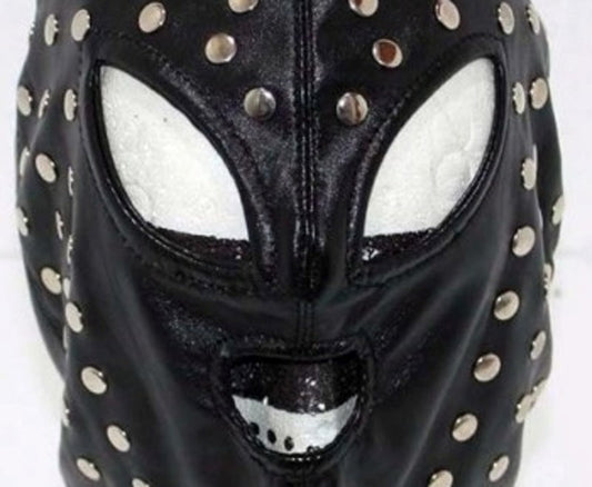 Achilles Stretch Faux Leather Extreme Hood - Bondage Hoods