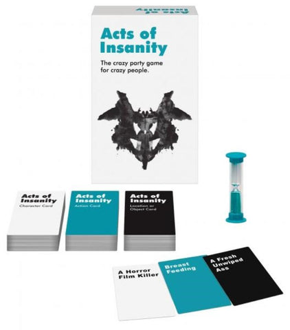 Acts Of Insanity Adult Card Game - Sex Games, Coupons and Tricks