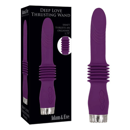 Adam & Eve Deep Love Thrusting Pleasure Wand - Body Wands