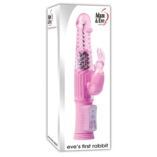 Adam & Eve's Dual Delight - Eve's First Rabbit Vibrator {% if variant != 'Default Title' and variant != blank %} {% endif %} Rabbit Vibrators