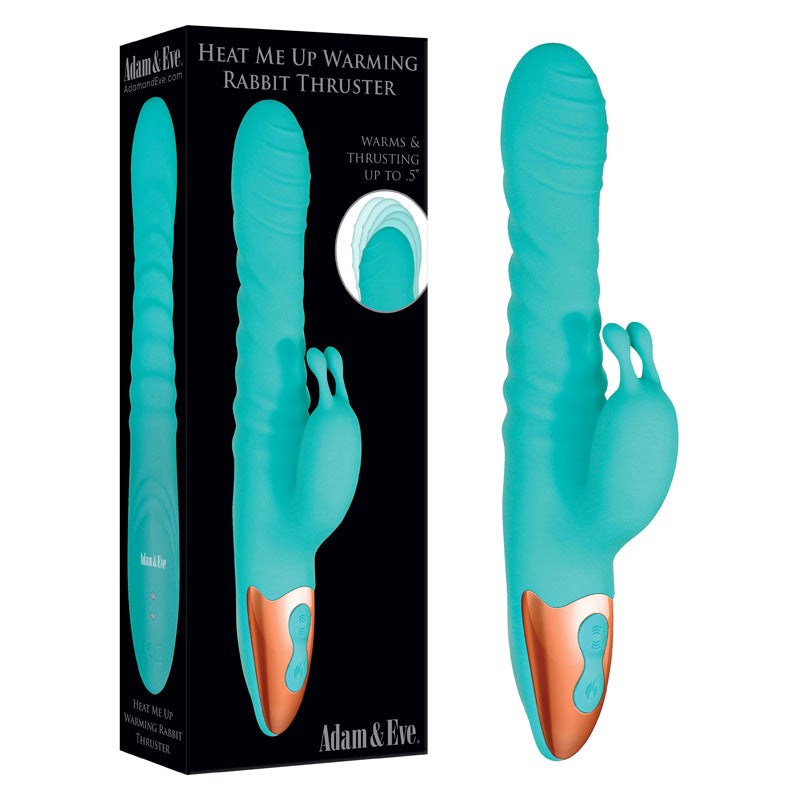 Adam & Eve Heat Me Up Warming Rabbit Thruster Rabbit Vibrators