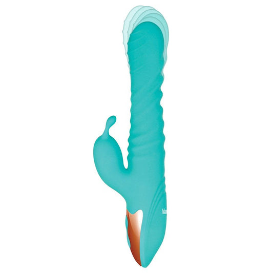 Adam & Eve Sextoys - Rechargeable Dual-Stimulating Rabbit Thruster - Rabbit Vibrators
