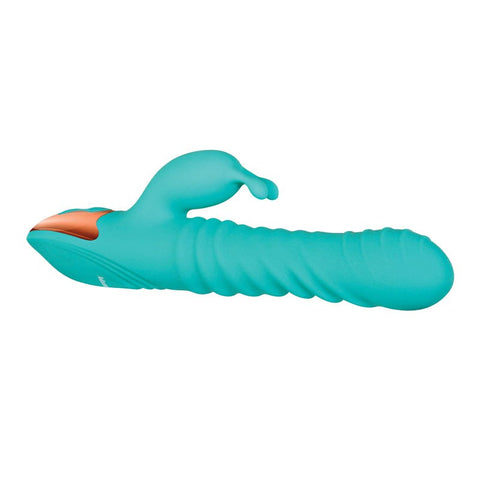 Adam & Eve Sextoys - Rechargeable Dual-Stimulating Rabbit Thruster - Rabbit Vibrators