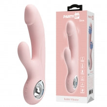 Party Up DAVE USB Rechargeable Rabbit Vibrator - Rabbit Vibrators