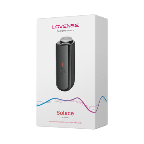 Lovense Solace Automatic Thrusting Male Masturbator - Luxury Sex Toys