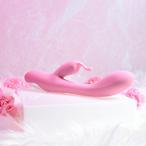 Adam & Eve's Rechargeable Slimline Rabbit - Sensual Bliss Awaits - Rabbit Vibrators