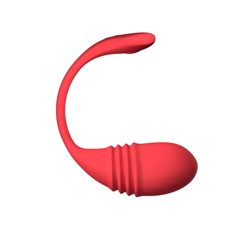 Lovense Vulse App Controlled Thrusting Love Egg Vibrator - Remote Control Vibrators