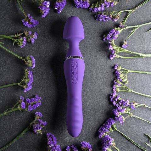 Adam & Eve Dual End Twirling Pleasure Wand - Body Wands
