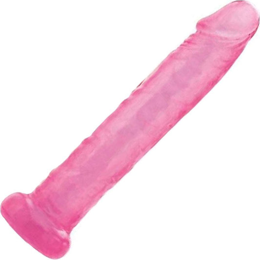 Adam and Eve Pink Jelly Slim Dildo - Realistic Dildos