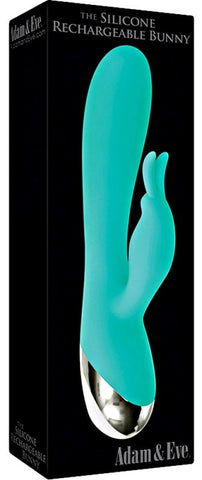 Adam and Eve The Silicone Rechargeable Bunny - Rabbit Vibrators