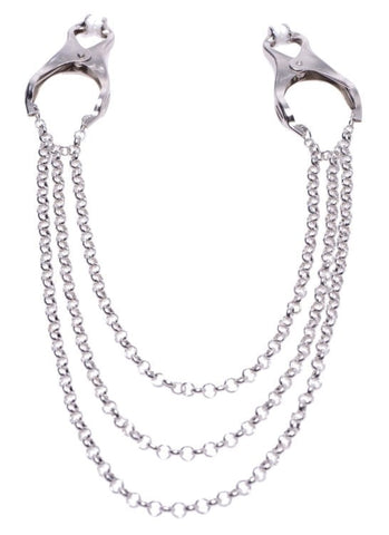 Affix Triple Chain Nipple Clamps - Nipple and Clit Clamps