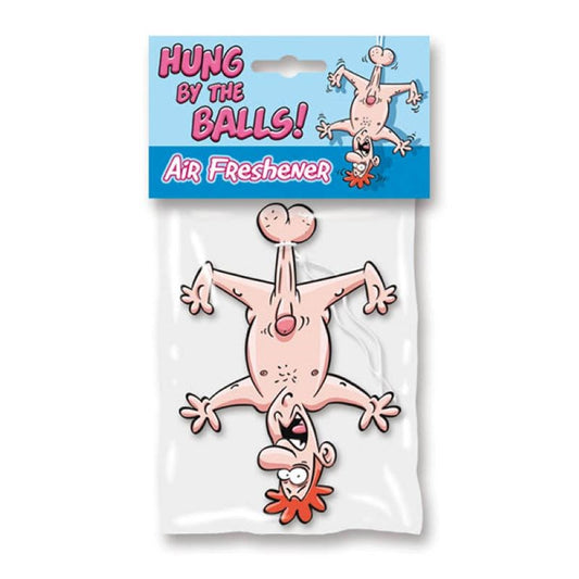 Air Freshener - Hung By The Balls - Party Gifts and Novelties