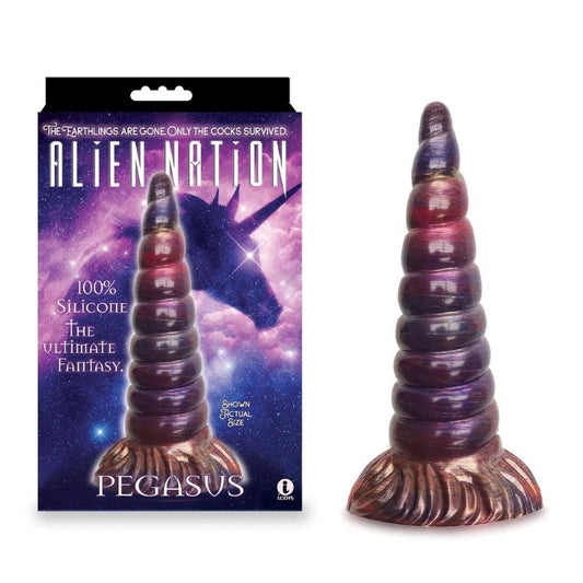 Cosmic Unicorn Delight - Alien Nation Pegasus Non-Realistic Dildos