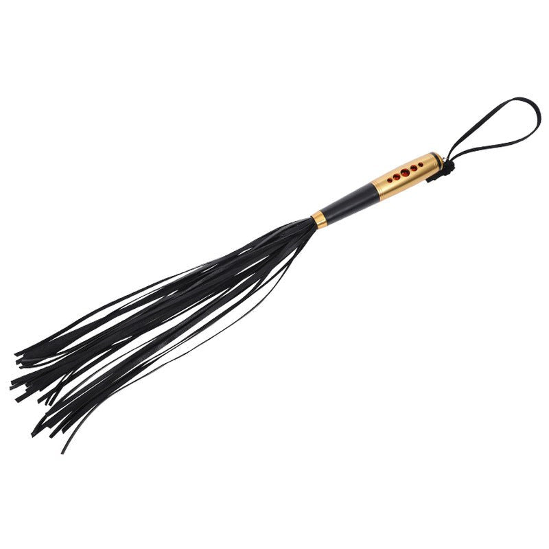 Alloy Handled Bondage Flogger Whips And Crops