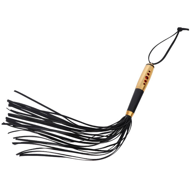 Alloy Handled Bondage Flogger Whips And Crops