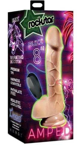 Amped - Buzz 8" - Realistic Dildos