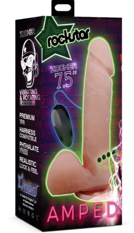 Amped - Zoomer 7.5 Inch - Realistic Dildos