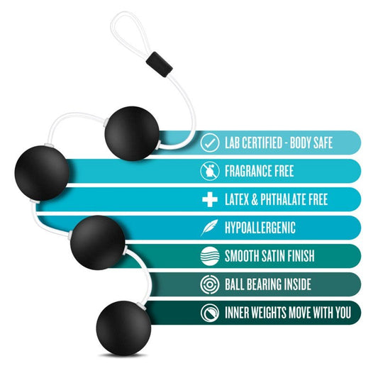 Anal Adventures Pleasure Balls - Hands-Free Bliss Awaits - Anal Beads and Balls