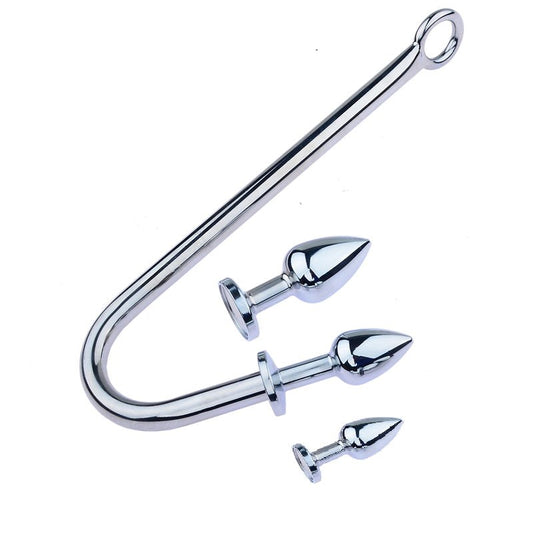 BDStyle Anal Hook - Electrifying Steel Plugs for Thrilling Adventure Spreaders and Hangers
