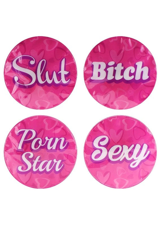 Pipedream Bachelorette Party Flashing Light Party Stickers - Sex Games, Coupons and Tricks