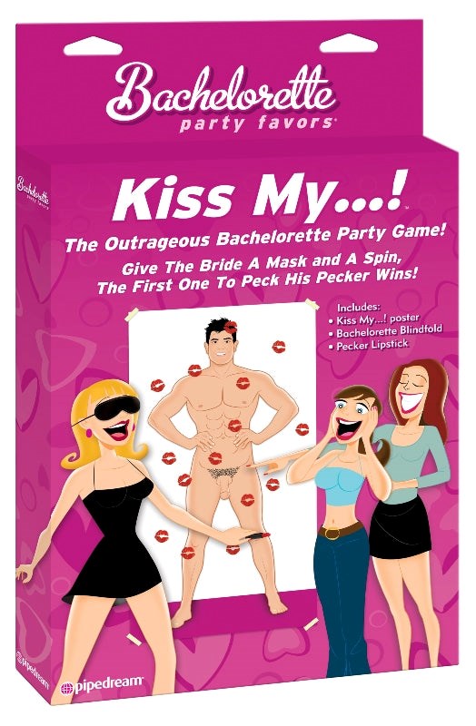 Pipedream Bachelorette Party Favors Kiss My Sex Game - Sex Games, Coupons and Tricks