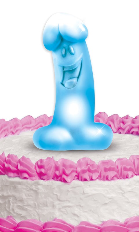 Pipedream Bachelorette Party Light Up Pecker Cake Topper - Bachelorette and Bucks